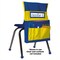 Carson Dellosa Chairback Buddy Pocket Chart, Blue/Yellow, PK2 158036 - alternate 2